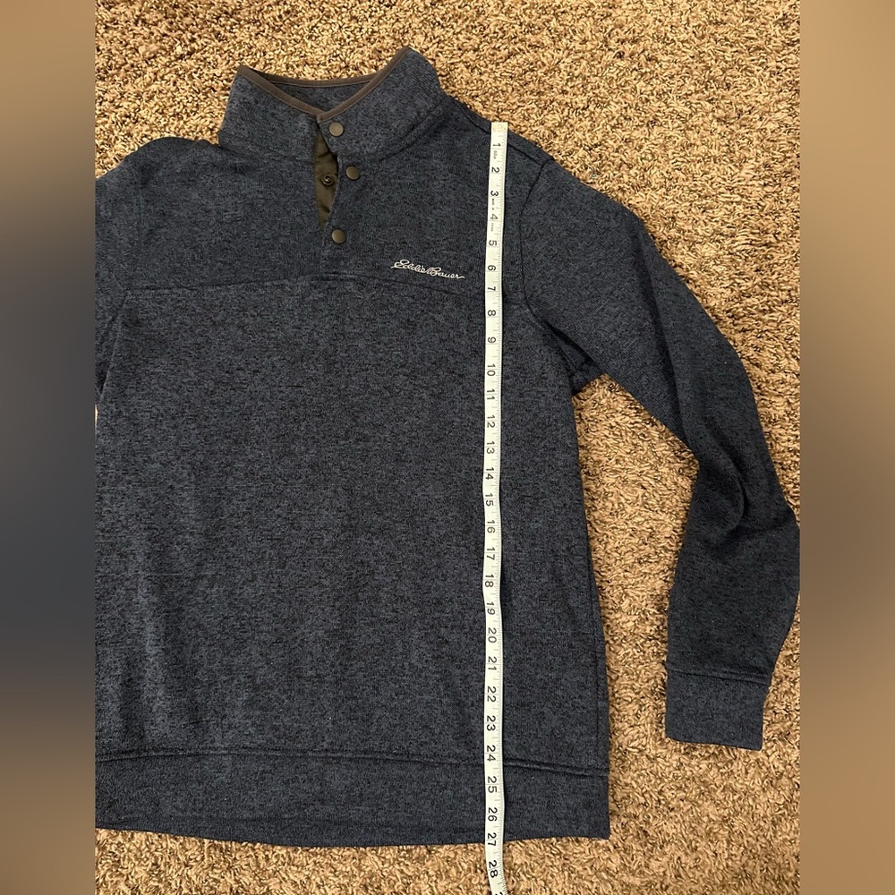 Eddie Bauer Radiator Fleece Snap-Front Pullover - Picture 3 of 6